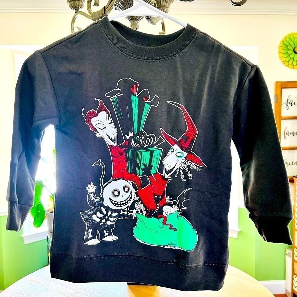 Disney Nightmare Before Christmas sweatshirt